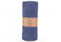 Вафельная простынь Saheser - Lavin Indigo (Turkey), 160 х 230 см